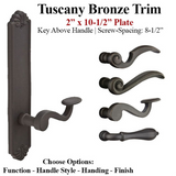 MULTIPOINT TRIM, 2 X 10 INCH, AMERICAN, TUSCANY BRONZE - 921362000