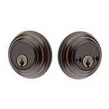 Emtek 8355 Low Profile Deadbolt - Classic Brass - Double Cylinder