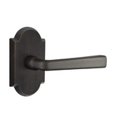 Emtek 7108 SANDCAST BRONZE - LEVERSETS With #1 Rosette Passage Set