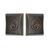 Emtek 8375 Neos Deadbolt - Modern Brass - Double Cylinder