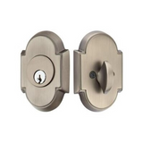 Emtek 8466 #8 Deadbolt - Brass - Single Cylinder