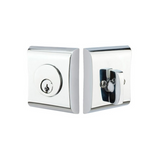 Emtek 8475 Neos Deadbolt - Modern Brass - Single Cylinder