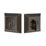 Emtek 8478 Quincy Deadbolt - Classic Brass - Single Cylinder