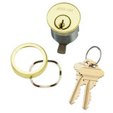 Schlage Commercial 20-001-C 1-1/8" Mortise Cylinder with Straight Cam, C Keyway