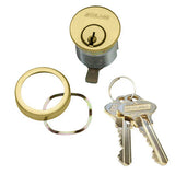 Schlage Commercial 20-001-S123 1-1/4" Mortise Cylinder with Straight Cam, S123 Keyway