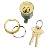 Schlage Commercial 30-001-118-C Mortise Cylinder for L amd PM Locks with Rose Trim, C Keyway