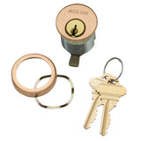 Schlage Commercial 20-001-C 1-1/8" Mortise Cylinder with Straight Cam, C Keyway