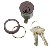 Schlage Commercial 20-001-S123 1-1/4" Mortise Cylinder with Straight Cam, S123 Keyway