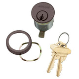 Schlage Commercial 30-001-118-C Mortise Cylinder for L amd PM Locks with Rose Trim, C Keyway