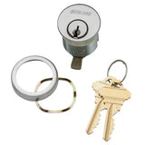 Schlage Commercial 30-001-118-C Mortise Cylinder for L amd PM Locks with Rose Trim, C Keyway
