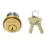 Schlage Commercial 20-001-C 1-1/4" Mortise Cylinder with Straight Cam, C Keyway