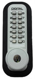 Lockey 2210KO Mechanical Digital Deadbolt Door Lock With Key Override