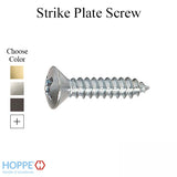 HOPPE Screw for Strike Plates, #8-15 x 3/4", Sold Each, Choose Finish