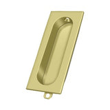 Flush Pull, Rectangle, 3-1/8