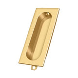 Flush Pull, Rectangle, 3-1/8" x 1-3/8" x 1/2"