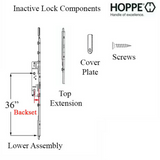 HOPPE Inactive Passive Gear 16mm with Bottom Shootbolt Throw 20mm/ 0.78” - 2406565
