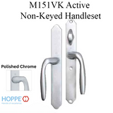 HOPPE HLS 9000 Sliding Door Handle Set Verona Lever Active Non-Keyed, Polished Chrome -2082257