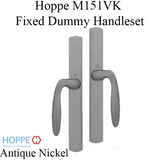 HOPPE HLS 9000 SLIDING DOOR, VERONA M151VK/2165N, FIXED DUMMY, Antique Nickle
