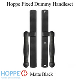 HOPPE HLS 9000 Sliding Door Handle Set Fixed Dummy Matte Black