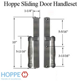 HOPPE HLS 9000 Sliding Door Handle Set Fixed Dummy Oil Rubbed Brass