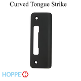 Strike Plate, PT0009N, Tongue curved lip 1.74 x 4.57 - Oil-Rubbed Brass, 2121244