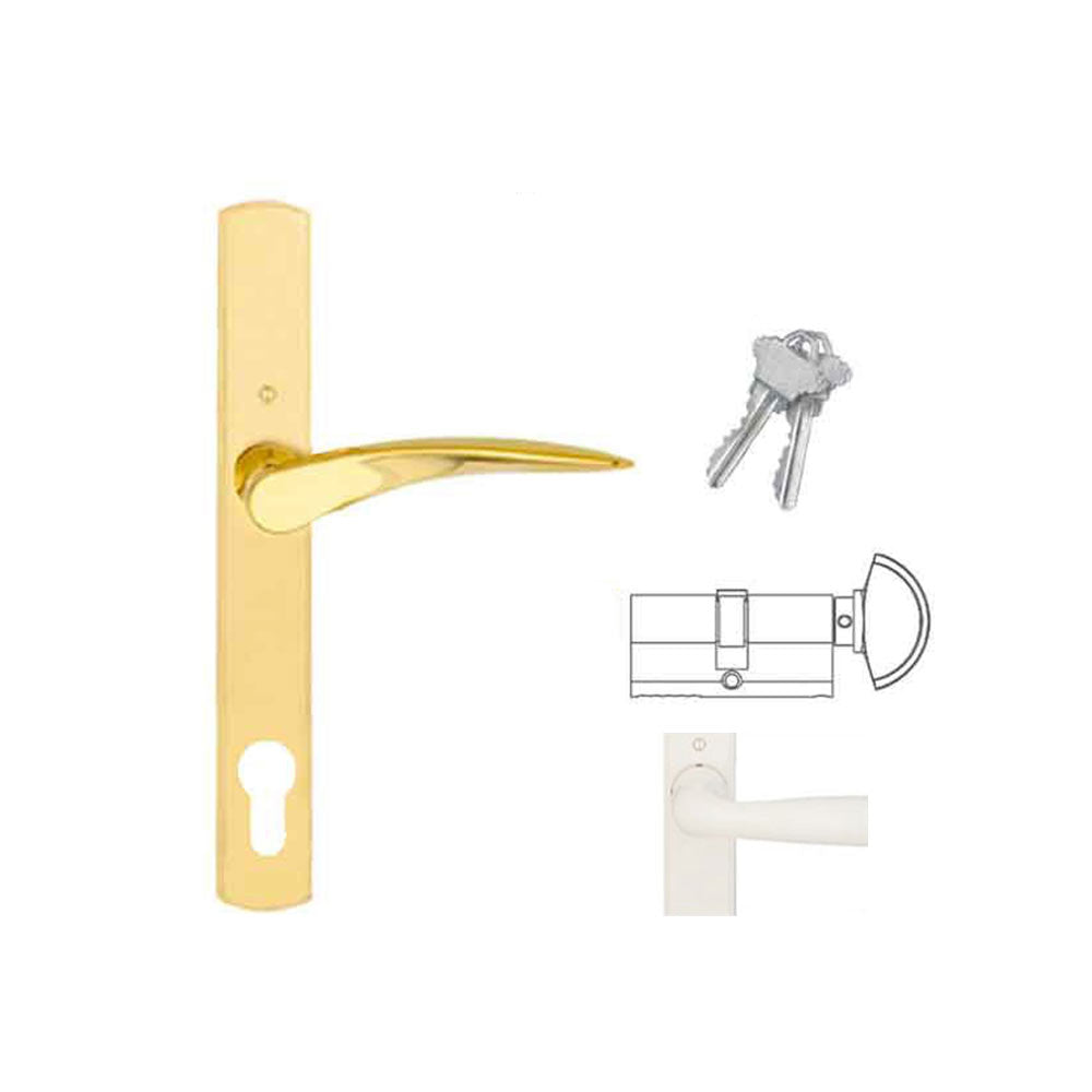 ACTIVE HOPPE MULTI-POINT HANDLE SET WITH RODOS LEVER, M1603/216N - WHI ...