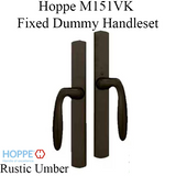 Hoppe HLS 9000 Sliding Door, Verona M151VK/2165N, Fixed Dummy - Rustic Umber