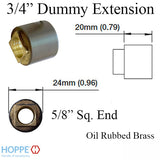 Hoppe Handle Extension, Dummy Trim 3/4