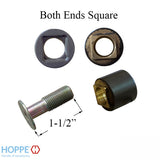 Hoppe Handle Extension, Dummy Trim 3/4" (20mm) w/ Bolt - Satin Nickel