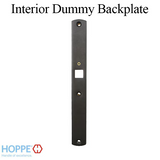 Hoppe Contemporary M2165N Interior Dummy Backplate - Rustic Umber