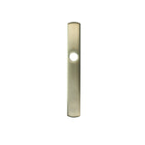 HOPPE CONTEMPORARY EXTERIOR BACKPLATE M216N FOR INACTIVE HANDLESETS - SATIN NICKEL