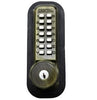 Lockey 2210KO Mechanical Digital Deadbolt Door Lock With Key Override