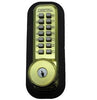 Lockey 2210KO Mechanical Digital Deadbolt Door Lock With Key Override