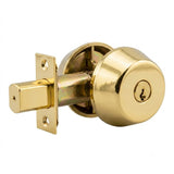 Marks USA 130K Single Cylinder Deadbolt, Marks C Keyway, 6 Pin, Keyed Different, 2-3/4in Backset, Grade 1