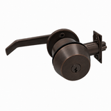 Marks USA 145KL Single Cylinder Deadbolt - Grade 1 Defender Cylindrical Cartridge Deadlatch, Cylinder x Lever