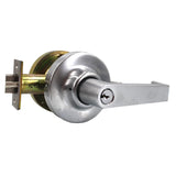 Marks USA 195T Corridor Clutched Lever Lockset with Marks C Keyway, 6 Pin, 2-3/4" Backset, ANSI Strike, Grade 1