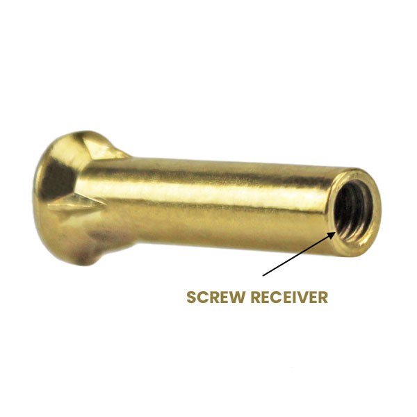 SCREW RECEIVER / BINDER POST FOR PATIO DOOR HANDLE SET TRIM HANDLE SET