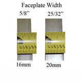 Hoppe Multipoint 1.77" Backset Manual Gear with Tongue Bottom Extension