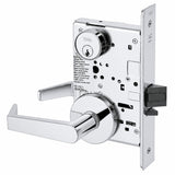 Accentra (formerly Yale) AUR 8805FL Storeroom Mortise Lock with Augusta Lever, Standard Rose