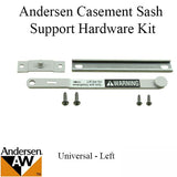 Andersen Perma-Shield Casement Windows - Sash Support Hardware Kit - Universal - Left