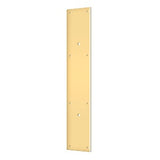 Push Plate 20" for 10" Door Pull