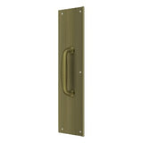 Push Plate w/ Handle 3-1/2" x 15 " - Handle 5-1/4"