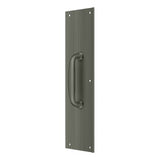 Push Plate w/ Handle 3-1/2" x 15 " - Handle 5-1/4"