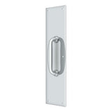 Push Plate w/ Handle 3-1/2" x 15 " - Handle 5-1/4"