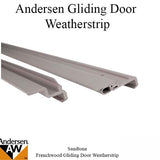 Andersen Window Frenchwood Gliding Door Complete Weatherstrip Set, 1990-Present, For 8 ft Doors, Sandtone