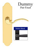 Munchen M112PL / 3965N Lock Trim – Dummy Pair – Matte Black, 2422696