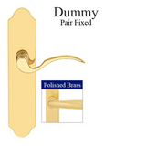 Munchen M112PL / 3965N Lock Trim – Dummy Pair – Resista Brass, 2422725