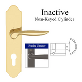 HANDLESET, HOPPE, TORONTO M1020/3965N, INACTIVE - RUSTIC UMBER , 2427585