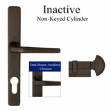 HOPPE MULTIPOINT LOCK HANDLESET -  A117/2246N - FRANKFURT CONTEMPORARY