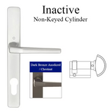HOPPE MULTIPOINT LOCK HANDLESET -  A117/2246N - FRANKFURT CONTEMPORARY